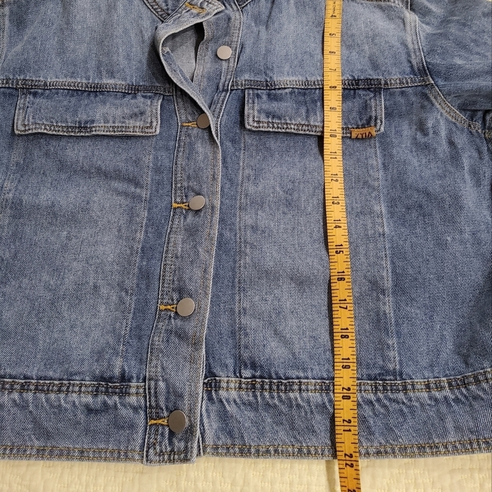 ZYIA  Crossroad Denim Jacket Size XXL - Picture 10 of 12